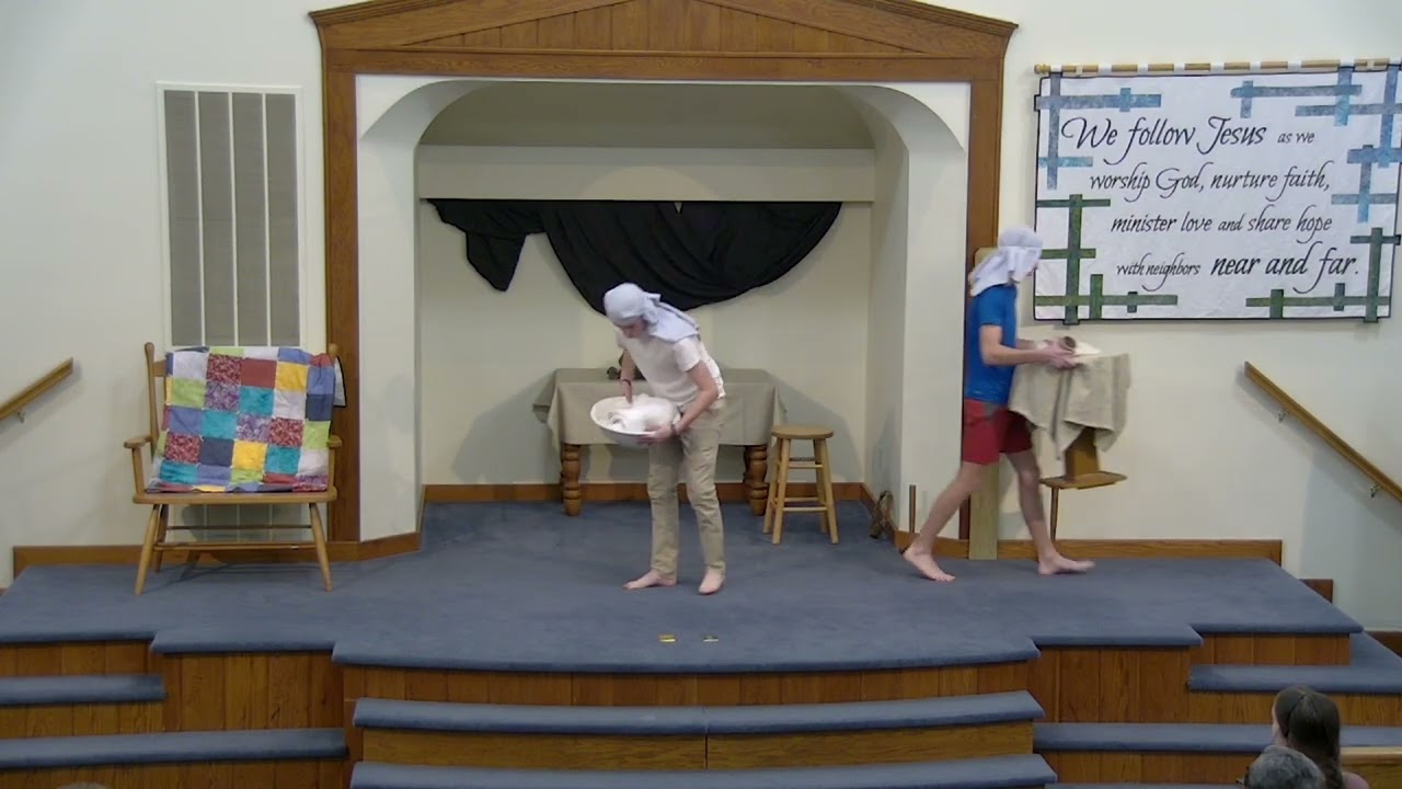 Zion Mennonite Church, March 5, 2025   Ash Wednesday DRAMA